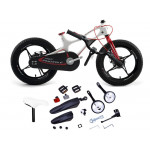 Detský bicykel 16" Space Shutle RB-16-22 bielo-čierny 